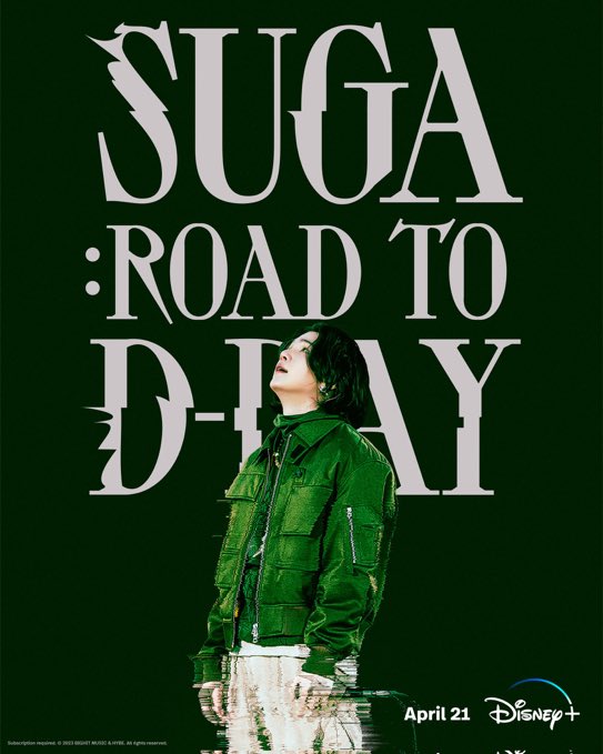 SUGA ROAD TO D-DAY
SUGA DOCUMENTARY IS COMING
#SUGADocumentaryIsComing