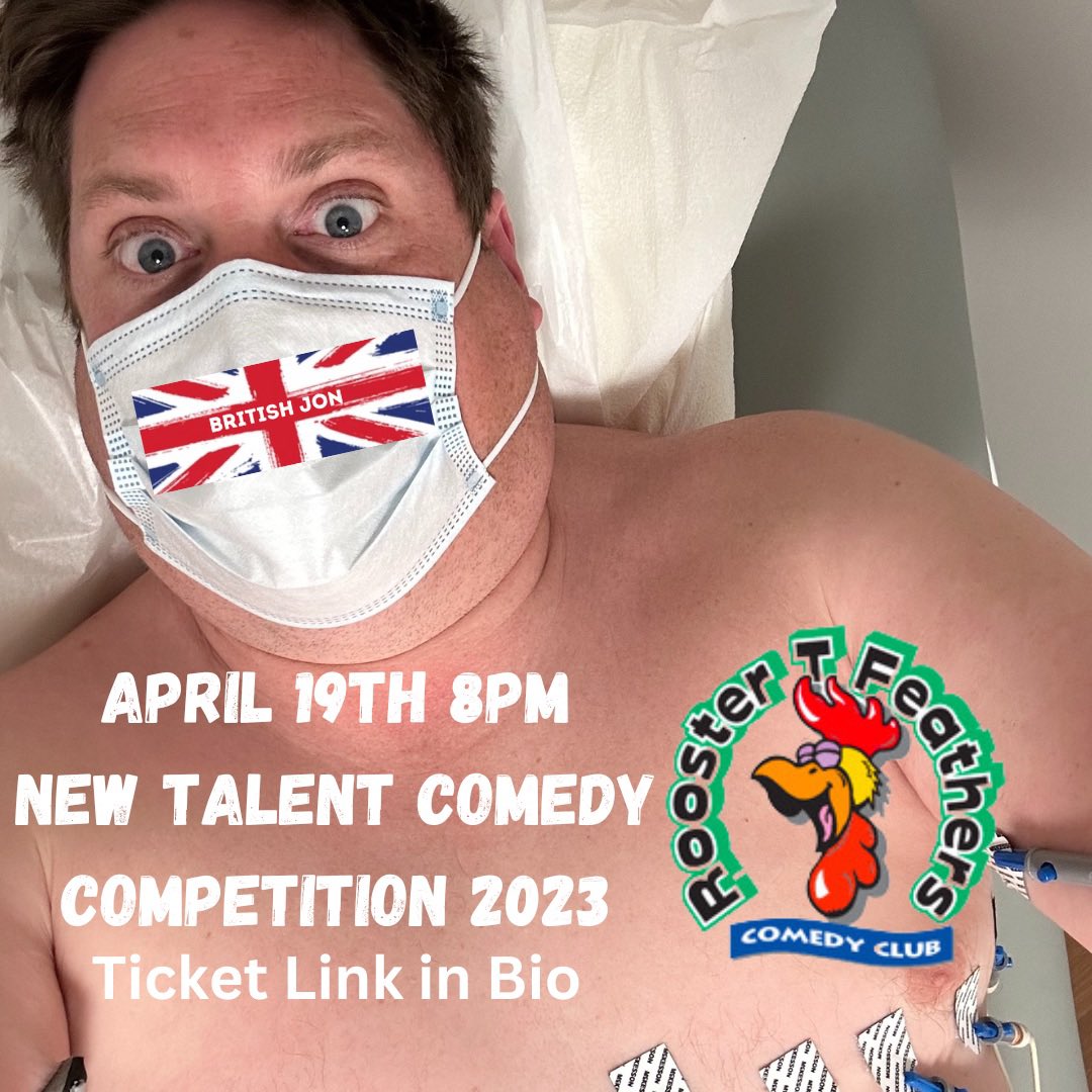 It’s been three years, but the Bay Area Comedy Competition at <a href="/RoosterTF/">Rooster T. Feathers Comedy Club</a> is back. I’ll be on the show 19th April, there is a link to tickets in my bio