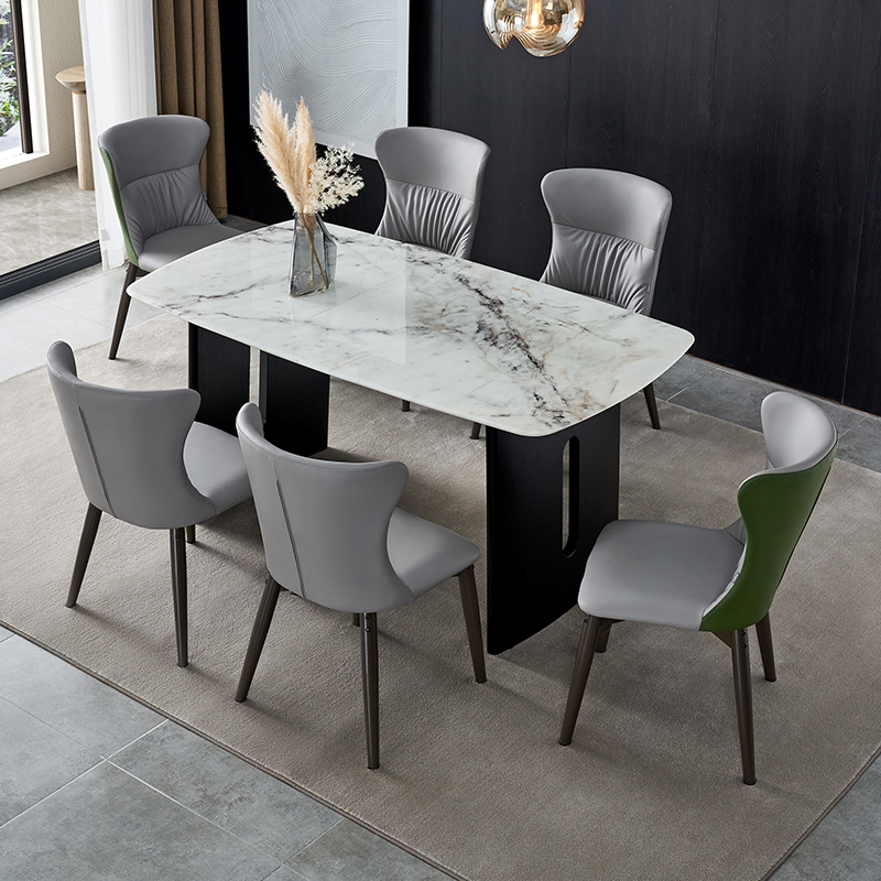 QuanuOfficial's tweet photo. Marbling top dining table + 6 leather dining chairs
#diningtable #dinner #eat #familytime https://t.co/5LqWEkcUhk