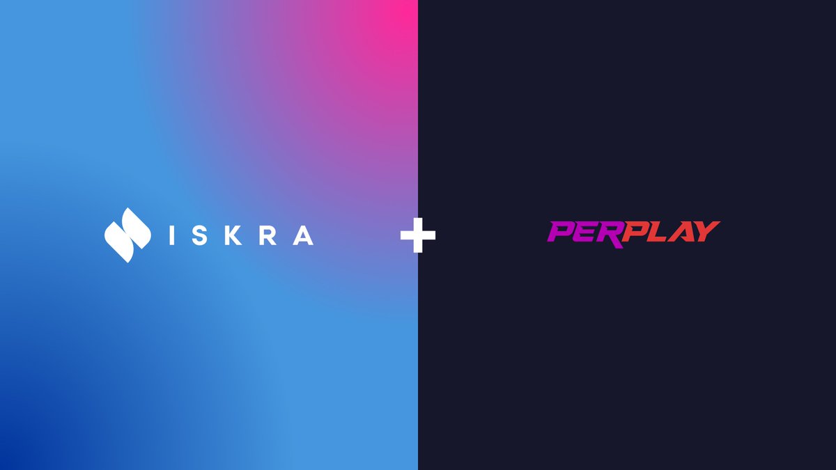 We're excited to share that #Iskra has partnered w/ @PERPLAYofficial - a #Web3 play-and-earn game platform that lets users earn rewards no matter what games they play. 🙌🏼🎉 Together, we'll work on revolutionizing game play experiences that our community can immerse in and enjoy.