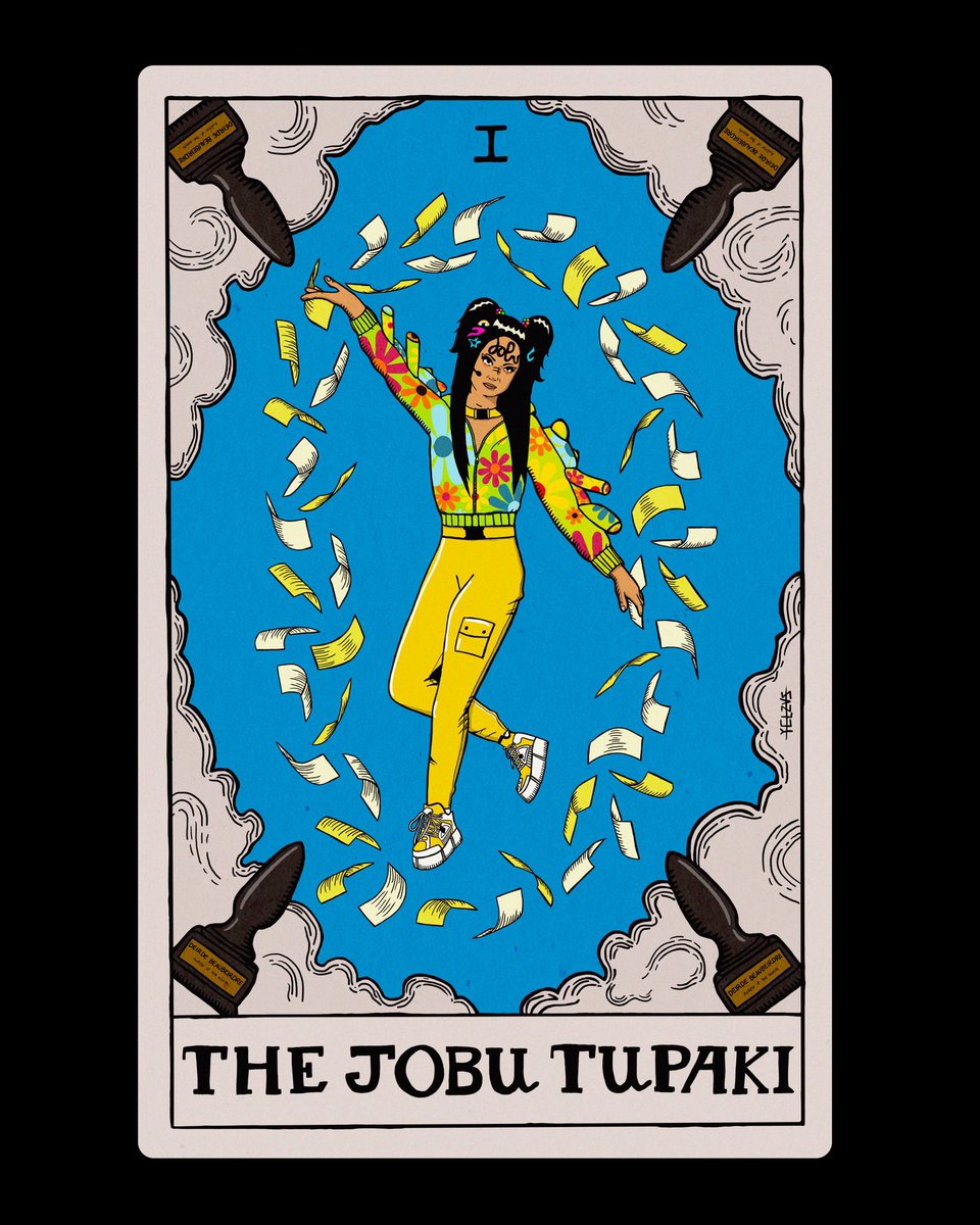 yelzus5000's tweet photo. me: “What if in this universe, EEAAO characters were in Tarot Cards? 🤔” 

🍩

#artph #illustration #eeaao #tarotcards https://t.co/j4zEsNGN1H
