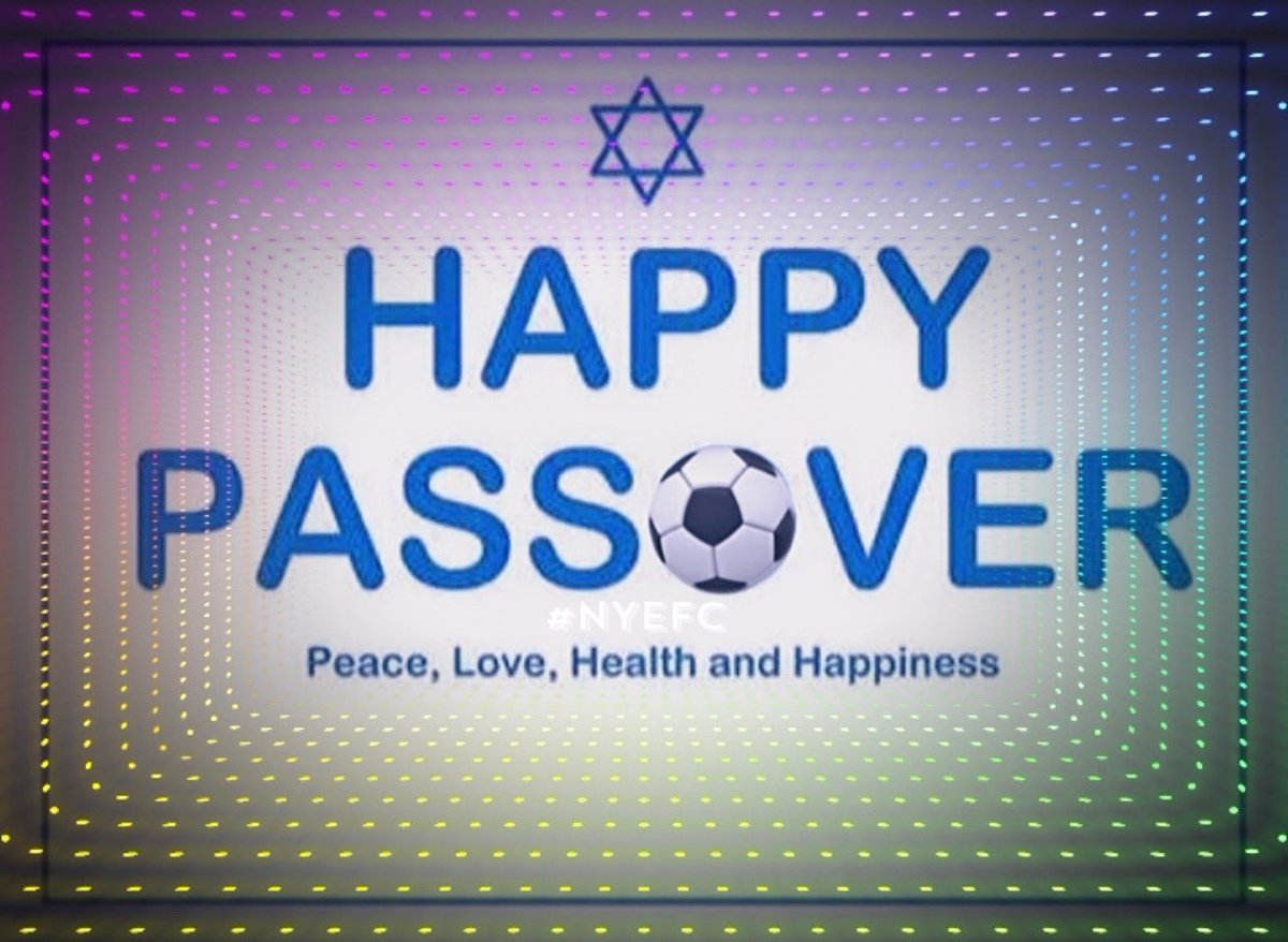 NYEliteFC's tweet photo. Happy Passover https://t.co/O9awT714GS