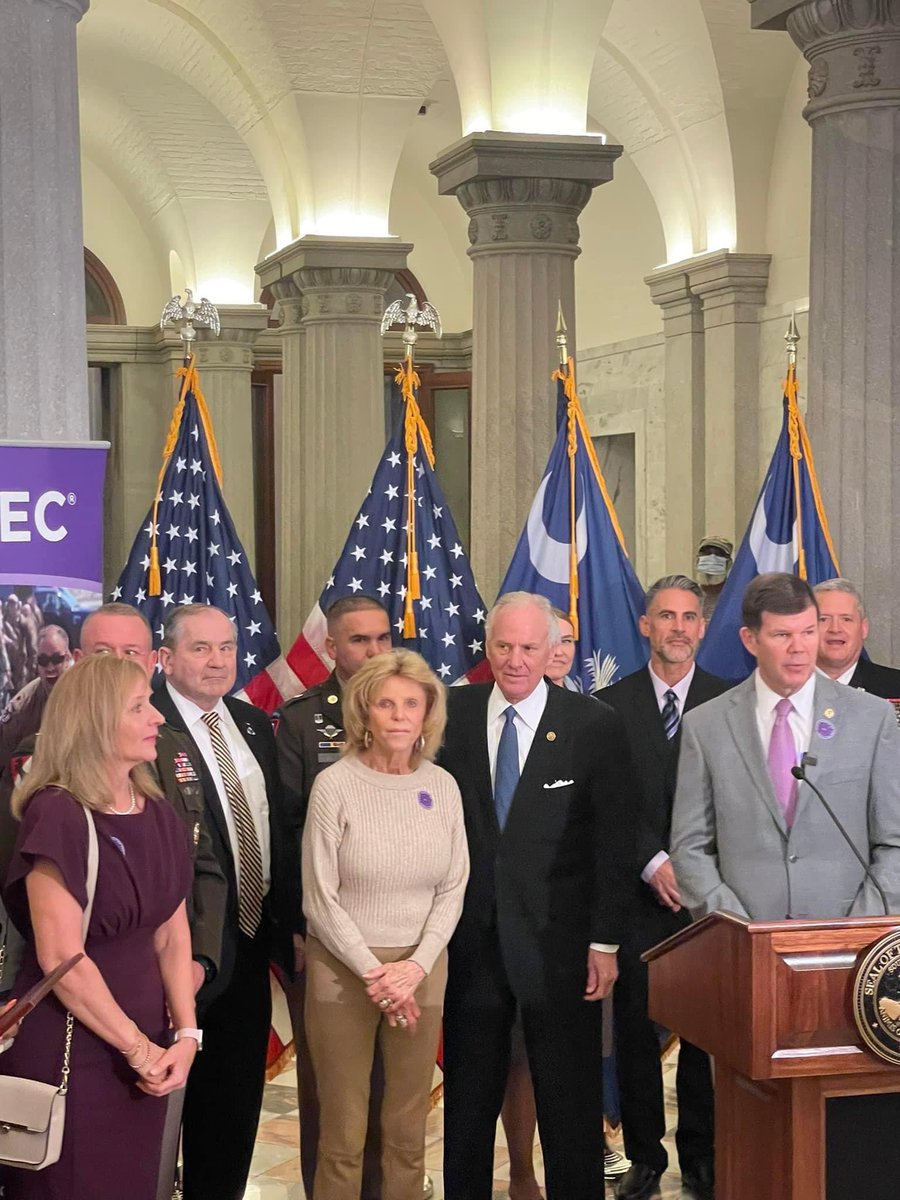 Celebrating our Military Children!  April is the Month of the Military Child! A special ceremony with Governor and Mrs. Henry McMaster, Dept of Veterans Affairs and Families of the Active, Guard and Reserve Components!!!