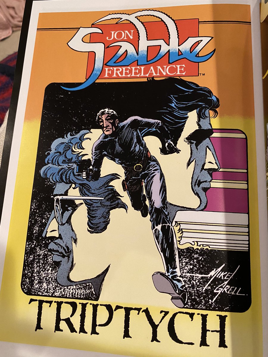 RobKrygier's tweet photo. And that’s all she wrote for Volume 1 of Jon Sable. I loved it and I wish there was another volume available now. #todayscomics #JonSable https://t.co/LgocUlNh60