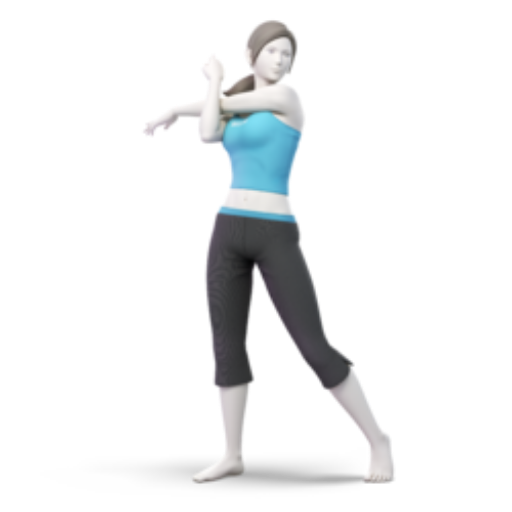 clotheswapbot2's tweet photo. Wouldn't it be funny if Wii Fit Trainer and Sally Acorn swapped clothes? https://t.co/RgmSrdDwat