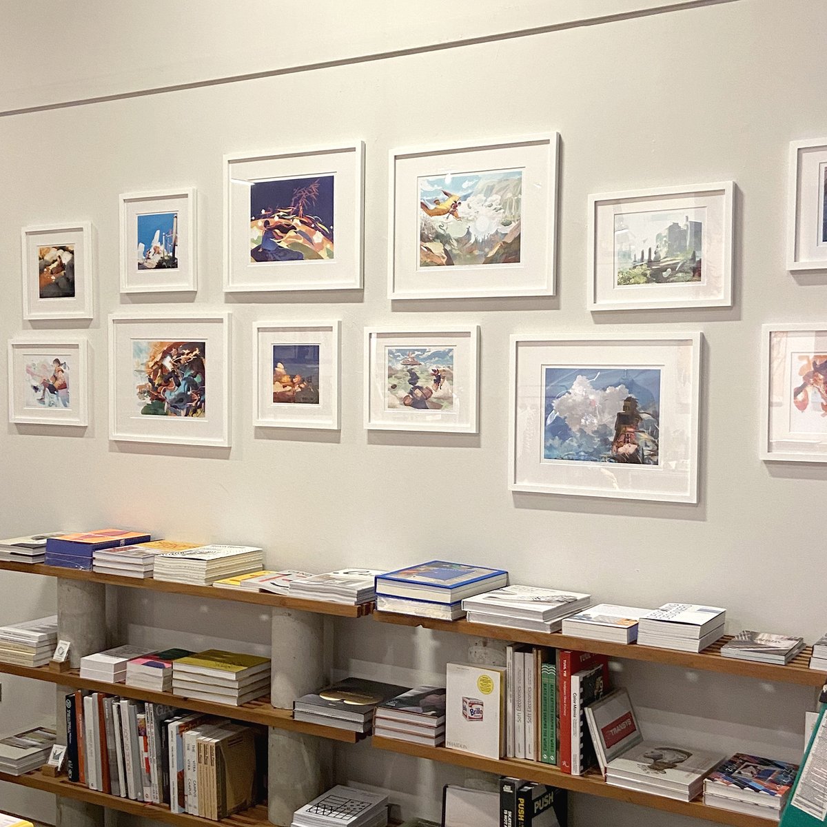 BradyEvansArt's tweet image. It's happening! My solo show opens this Friday, 6-8pm at Bās Bookshop 🙃

basbookshop.com