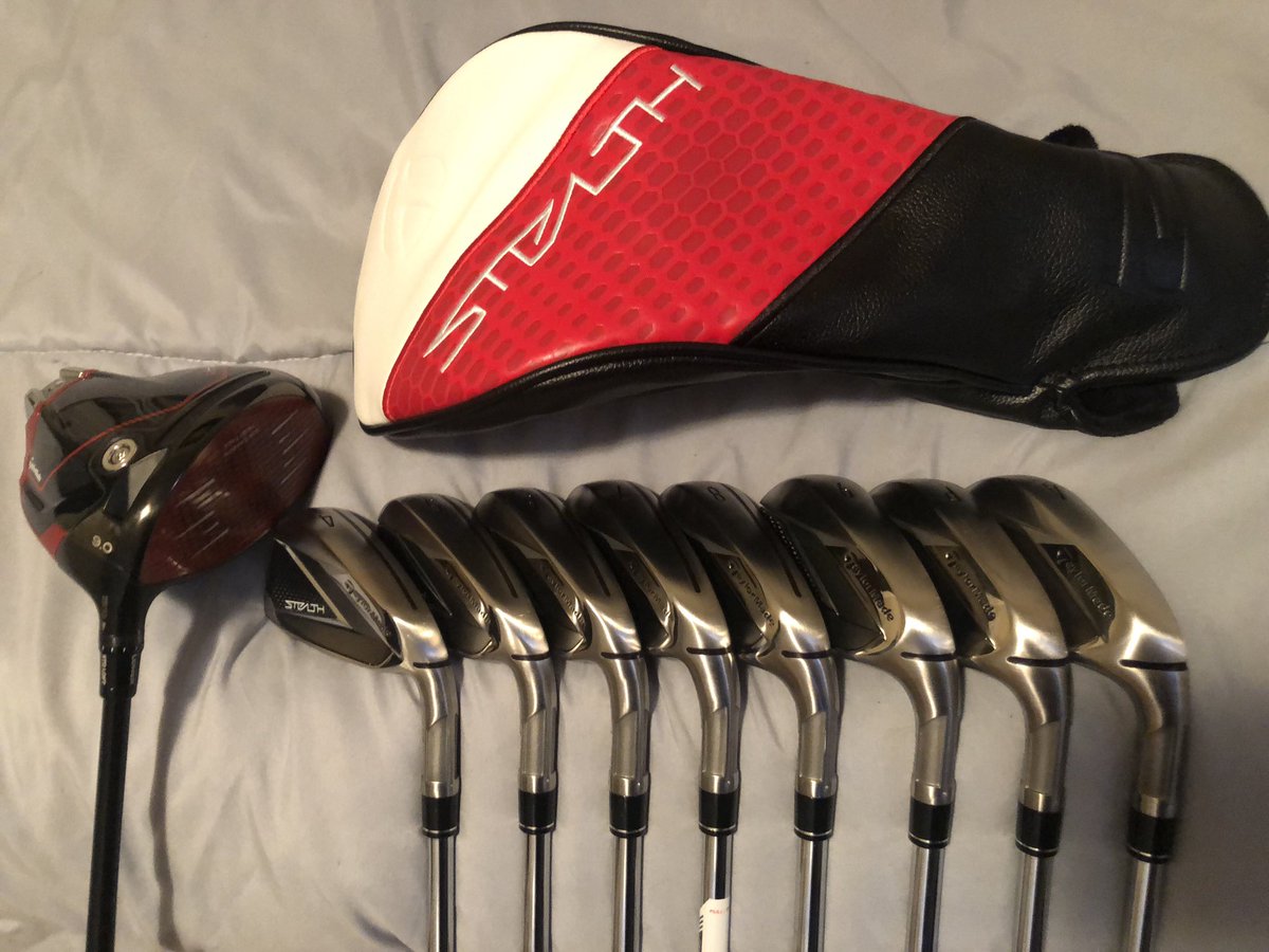 mortZ33's tweet image. It’s out with the old and in with the new @TaylorMadeCA Stealth. Still can’t believe my wife and girls thought of this for me for Christmas. Don’t think I deserve it. Thanks to Elly @hpdesertblume and @Bonzee44 from @TaylorMadeGolf 
#fargiveness