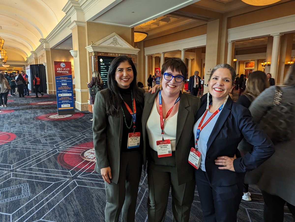 NDNrights's tweet image. NARF Staff Attorney Jacqueline De León joined fellow voting rights advocates this week at @ncaied #RES2023 to talk about The Native Vote: Improving Tribal Elections and Increasing Access to Federal and State Elections. 

#NativeVote | #EveryVoteCounts