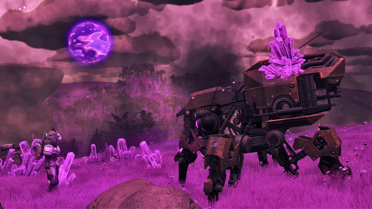 ThinkingViolet's tweet image. When you think #NoMansSky couldn’t possibly get any more beautiful, HG goes and does thissssss…
#NmsInterceptor