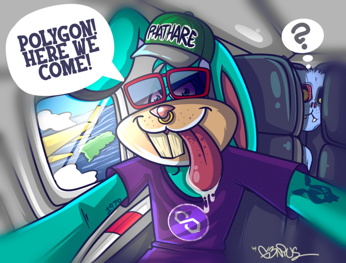 KewlChick_'s tweet image. @MadHareSociety Let's collect those #OATs

Let's show our new friends on @0xPolygon how 💪 our communities are 😸🆚️🐰 

Who's the #loudest &amp;amp; #proudest projects on #Polygon #blockchain? 

Let's see those replies 💯💯

#onPolygon