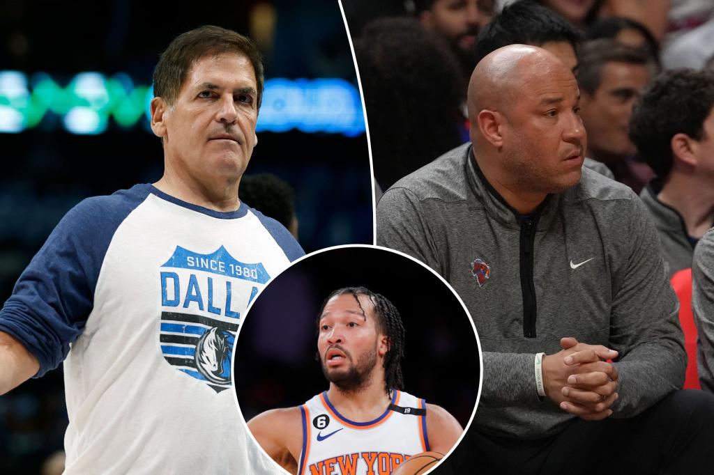 New York Post on Twitter: "Mark Cuban blames Jalen Brunson’s dad Rick