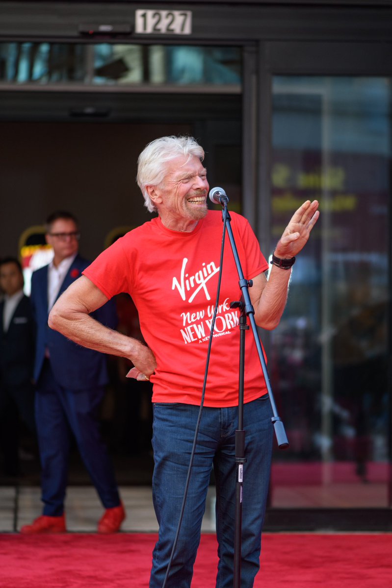 virginhotels's tweet photo. Our doors are officially OPEN in NYC 👏🏽✨🍎 We loved having @richardbranson alongside @NYNYbway to cut the ribbon with us yesterday. #VirginHotels #VirginHotelsNYC https://t.co/KU8WNej0au