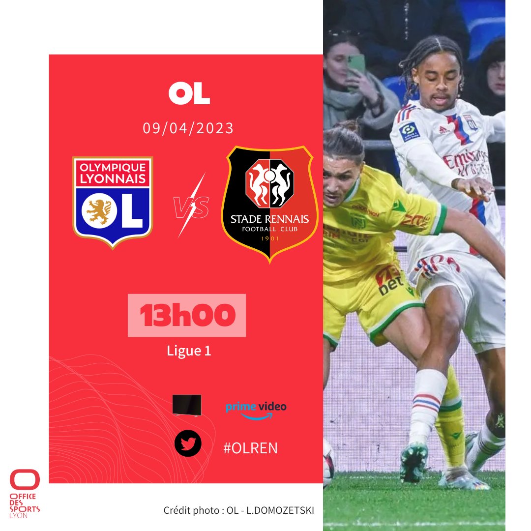 Sport à Lyon - OSL tweet media