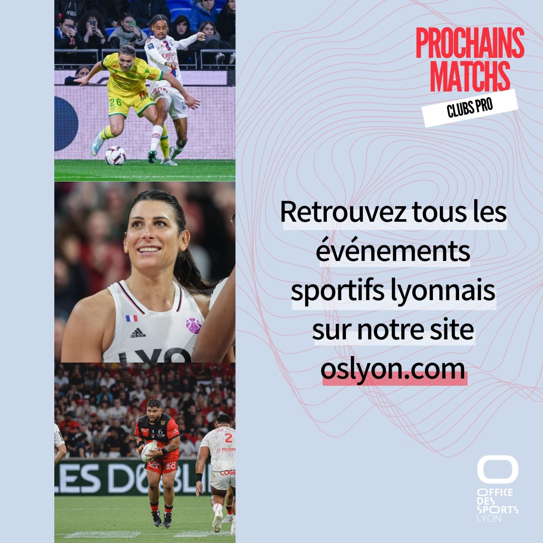 Sport à Lyon - OSL tweet media