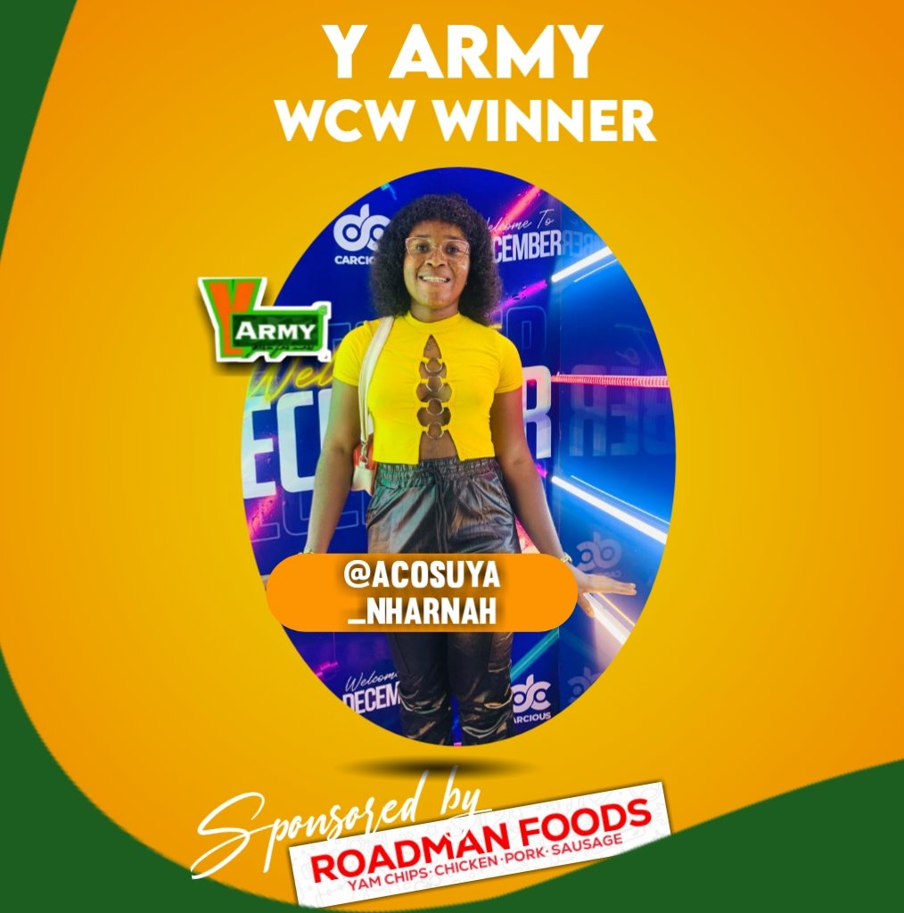 yarmy_kumasi's tweet image. Congratulations @acosuya_nharnah  

#YArmy 
@roadmanfoodsco 
🙌🙌🙌🙌🙌🙌🙌🙌