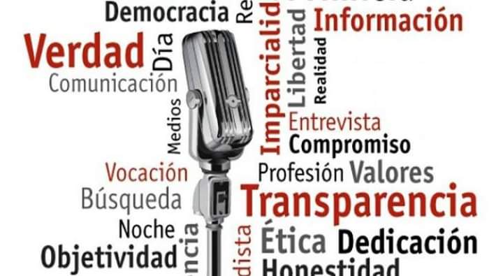 Bendiciones saludo a ustedes mis hermanos colegas en este Gran Dia Nacional del Periodista. Dios siempre con nosotros en protección. Homenaje póstumo a los colegas fallecidos