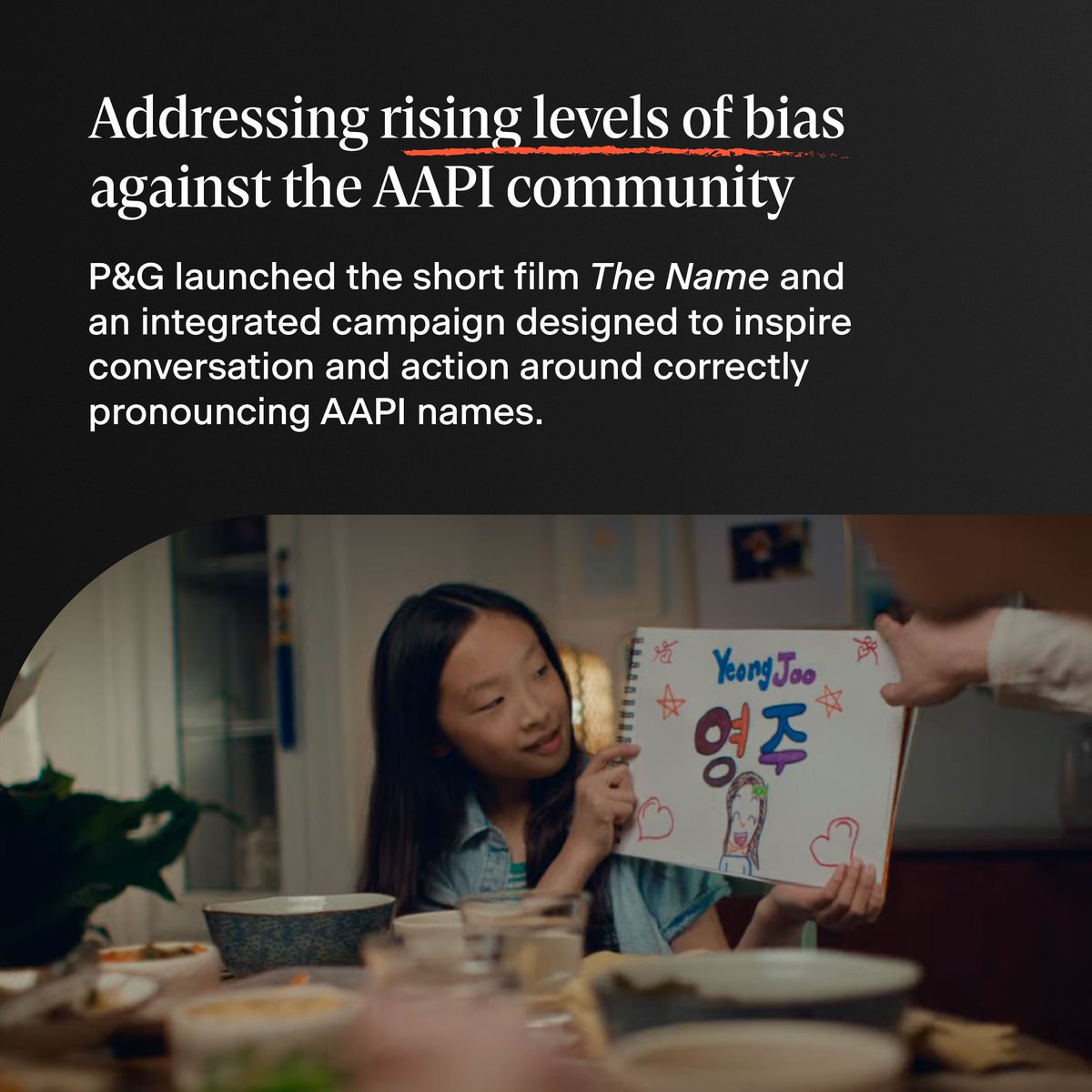 taaforg's tweet photo. As an AAPI Giving Challenge partner, @ProcterGamble brings representative and equitable storytelling to embrace the AAPI experience. As part of their ongoing advocacy for equality and inclusion, they are taking action to elevate their partners, providing much needed support. https://t.co/9tVjs41WDu