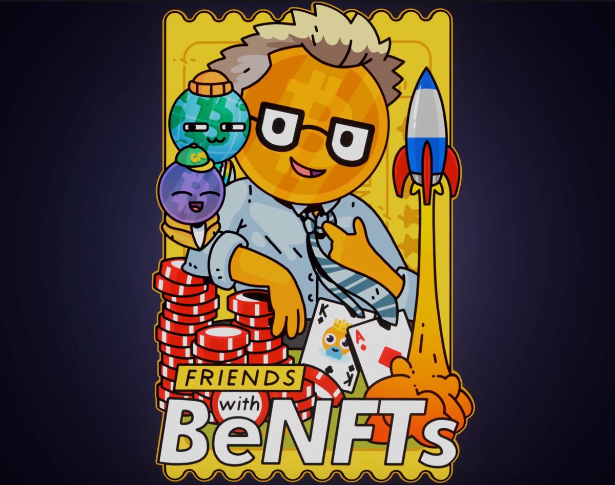 Minted. <a href="/benmezrich/">Ben Mezrich</a> <a href="/FrensWithBeNFTs/">FriendsWithBeNFTs</a>  

#IYKYK