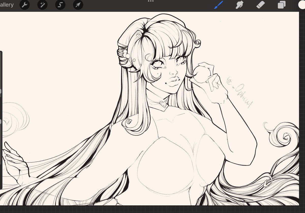 _0ptical's tweet photo. okay fine I’ll do lineart #wipticals https://t.co/SmuQqQNhGv