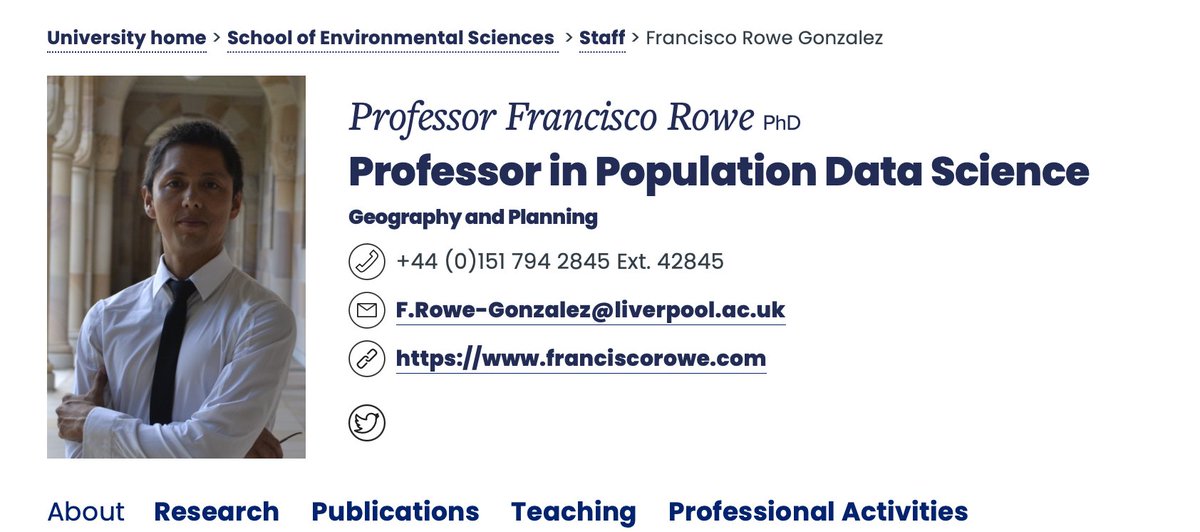 Francisco Rowe ✌️ tweet media