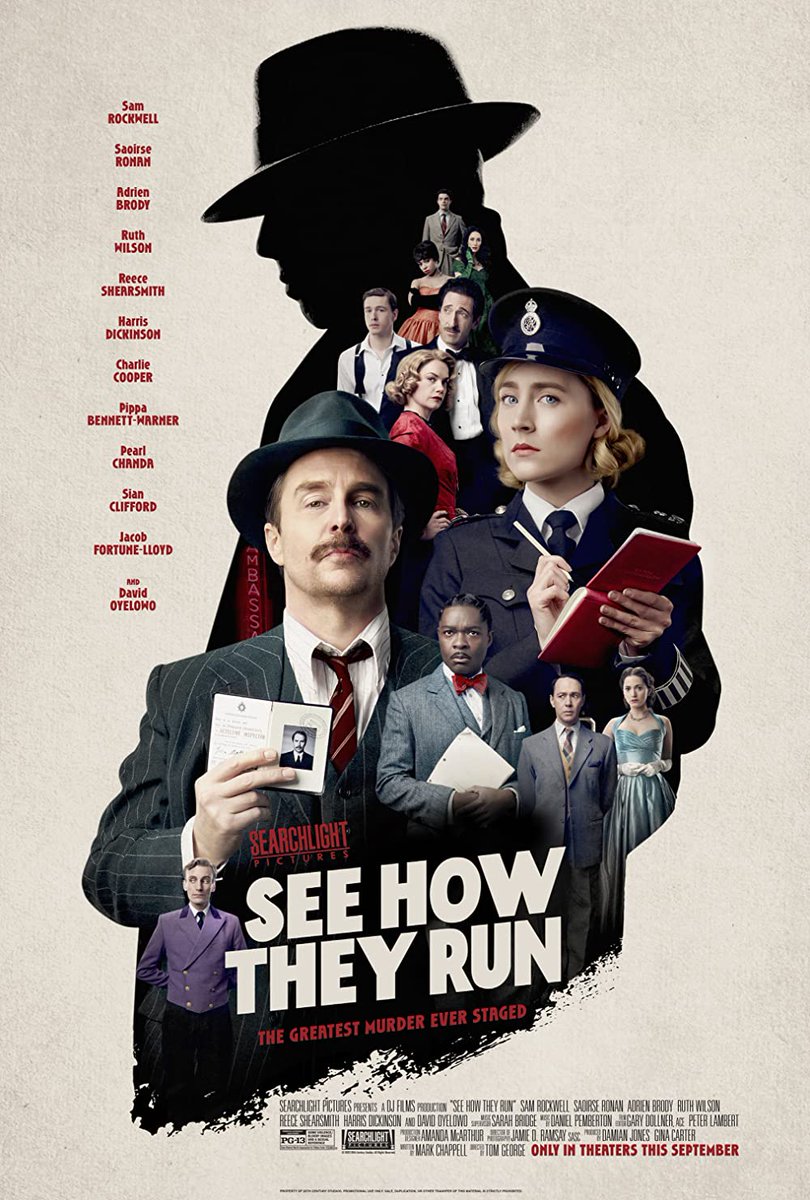 #سينما
#Cinema 
#seehowtheyrun
#see_how_they_run 
#اغاثا_كريستي