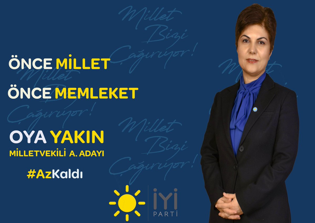 oyayakin's tweet photo. Korkmadan

Yılmadan

Yorulmadan 

Çalışacağız ve #TarihYazacağız 

Büyük Türk Milleti’ne #SözVeriyoruz ☀️
@meral_aksener 
@iyiparti https://t.co/geGlAs5dTe