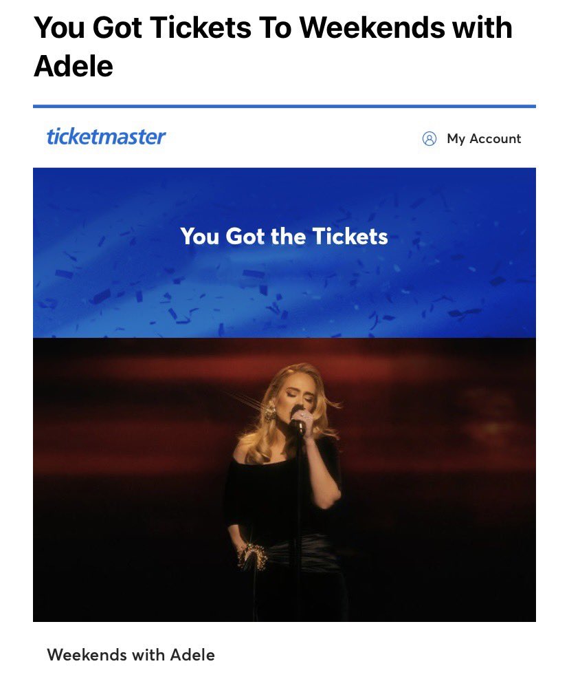 Checoglz's tweet photo. See you in Vegas 🤩 @Adele #adelepresale https://t.co/PN3jFBbVca