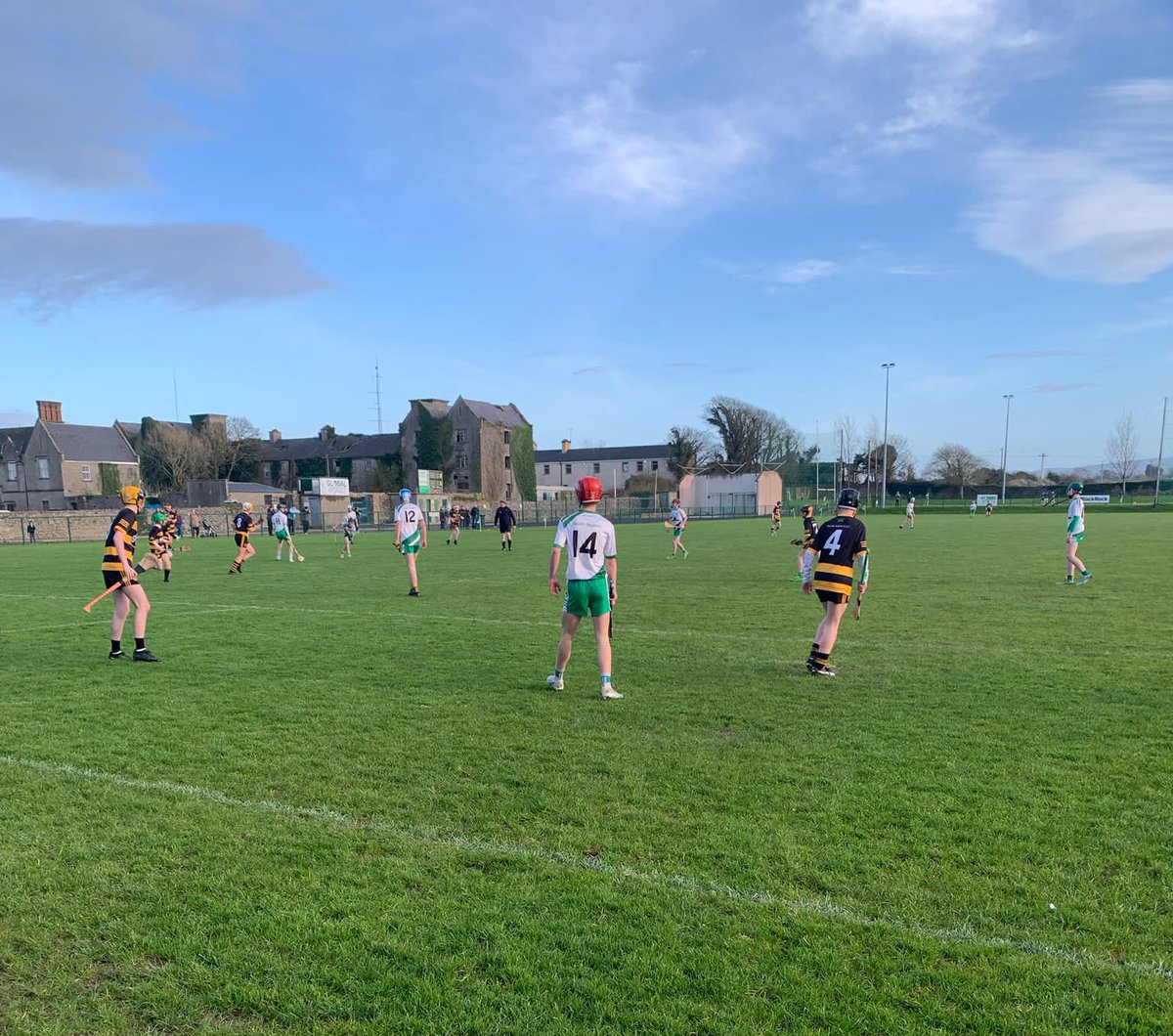 naomhaodhan's tweet photo. Tonight our U15’s took on Aodh Ruadh Clg, Ballyshannon in the first game of the Táin Óg. Despite the result not been in our favour the lads worked hard &amp; played well against a strong Aodh Ruadh side. 

Thanks to players, coaches &amp; parents for travelling &amp; Aodh Ruadh for hosting. https://t.co/SKh3Eor7fy