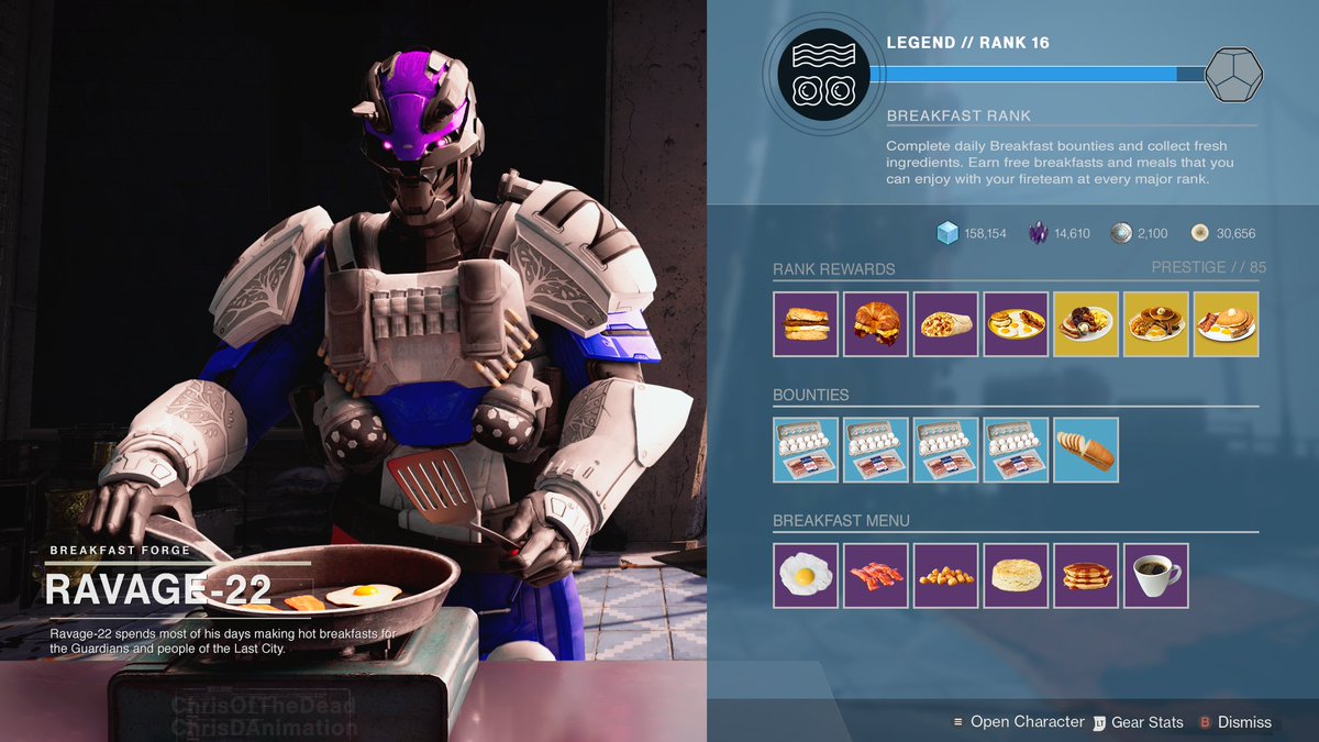 What if my Titan, Ravage-22, was a vendor in Destiny 2? 🤔🥓 🍳
#Destiny2 #Destiny2Art #3DRender