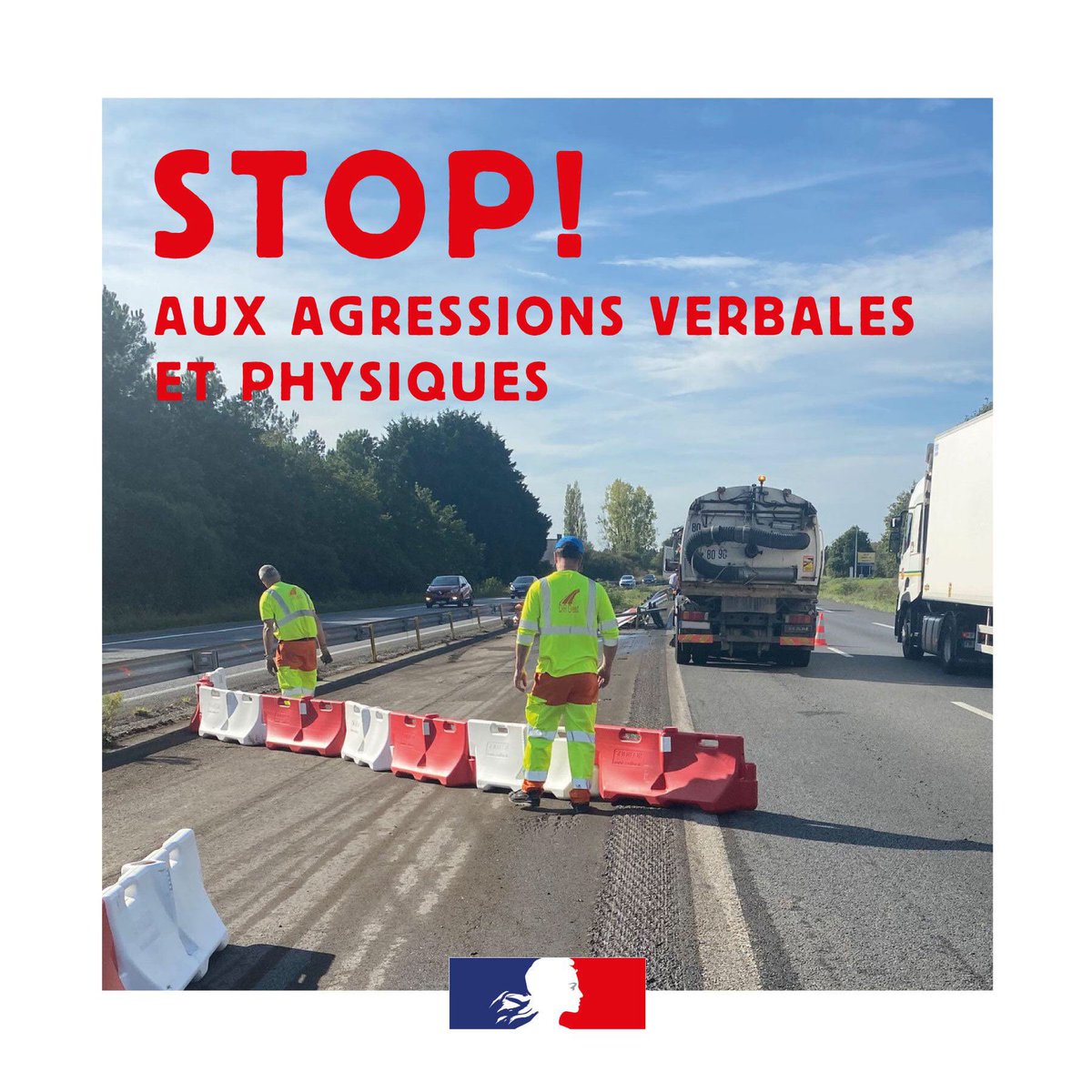 dirfrance's tweet photo. STOP ! Aux agressions verbales et physiques ! https://t.co/kk7Nd41gVT
