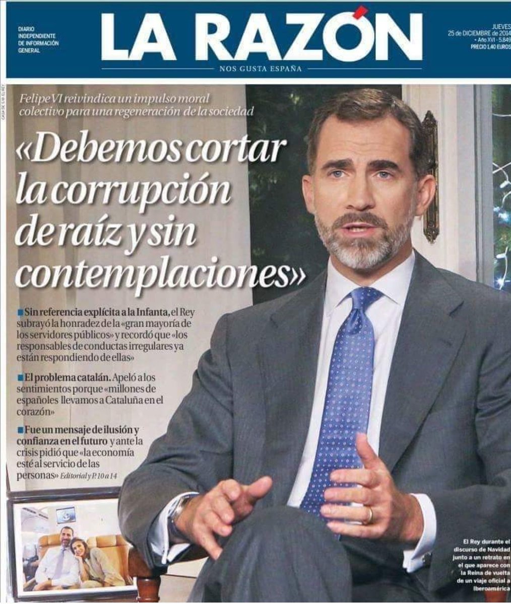 #BorbónYLadrón.... parece un chiste... por desgracia no lo es...y el sabía demasiado bien a lo que se dedicaba su papi en los ratos libres...