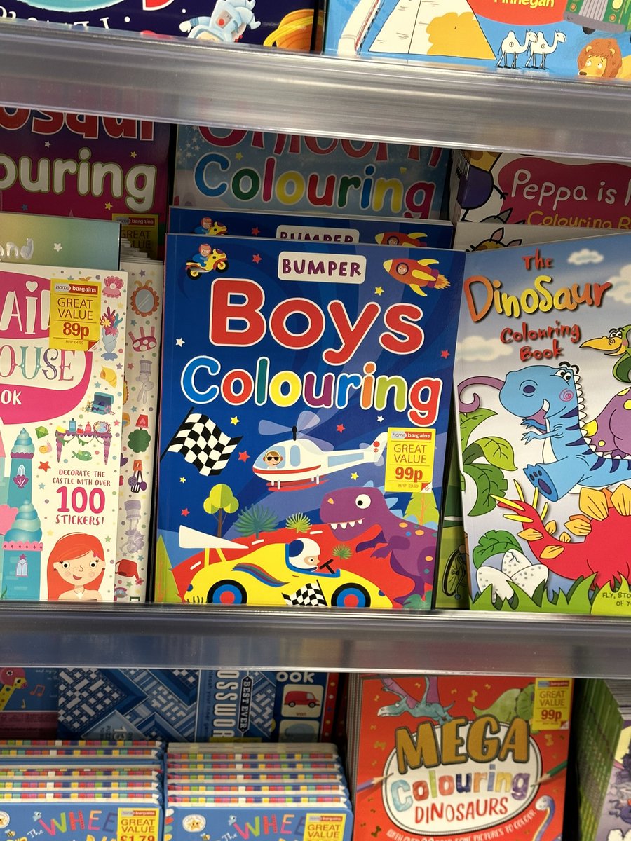 ItsNotMeScott's tweet image. I think racecars, dinosaurs and helicopters are for everyone @homebargains