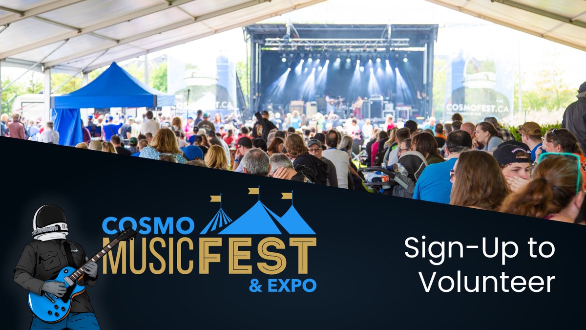 CosmoMusic's tweet photo. Be a #CosmoFEST Volunteer!
Get in on the ground-floor of a rocking good time. Receive t-shirt, food &amp; drink, AND Cosmo employee pricing for 30 days
> https://t.co/HcAhIeuwn6 <
Sat Jun 3 - apply by Apr 28
 #cosmomusic #volunteer #volunteering #volunteers #musicfestival #livemusic https://t.co/2pkBWYnY4H