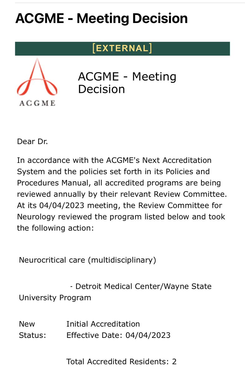 Wayne State Neurocritical Care@DMC tweet media