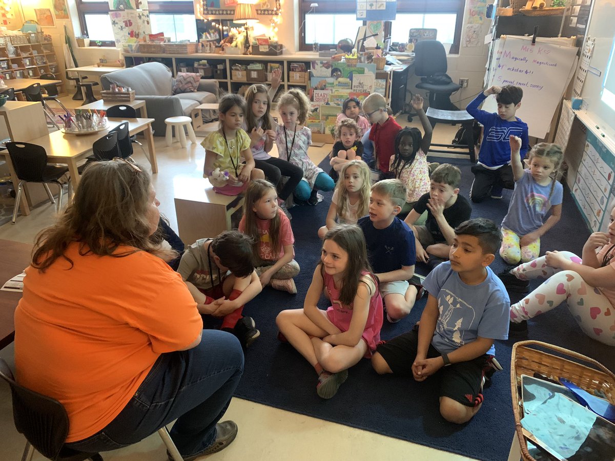 Mrs. Casey brought the eggs for our incubators from the hatchery!  She also answered many of our questions about chick eggs and chicks. The 21 day countdown officially begins! <a href="/WyandotECS/">WyandotECS</a> #weshinebright #WEarelakota #chickeggs
