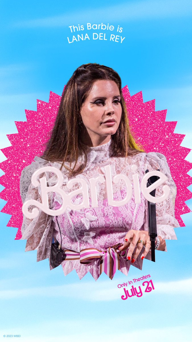 Omg lana is in the movie Barbie