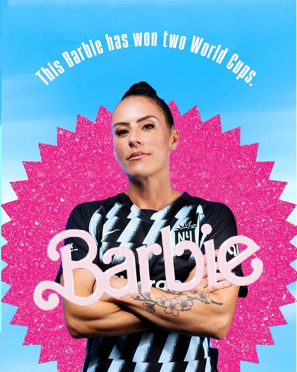 GothamFC's tweet photo. The kind of Barbie that gets things done. 💅 https://t.co/N40V5YziIt