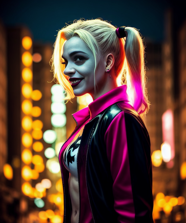 legit_wizard's tweet photo. Check out this stunning digital painting of Harley Quinn! The colors are so vibrant and the dramatic pose really captures her character. I love how I was able to bring her to life in such a bold and dynamic way. #HarleyQuinn #digitalart #vibrantcolors #dramaticpose #fanart https://t.co/fylNuxu1Xq