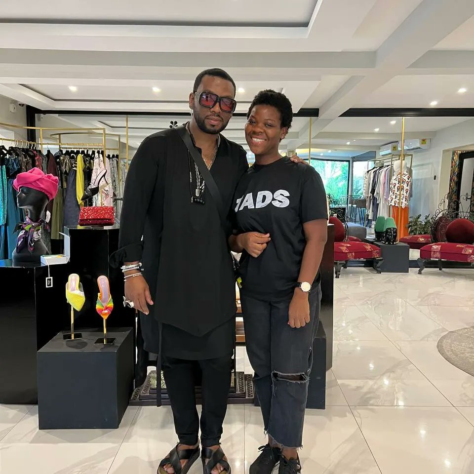 Tads_edu's tweet photo. "TADS: Pioneering International Fashion Industry Exposure for Well-Prepared and Highly Demanded Fashion Students in West Africa, as Evidenced by Student Internship with Africa's Top Fashion Designer @DAVIDTLALE https://t.co/4LqMD2YeuG