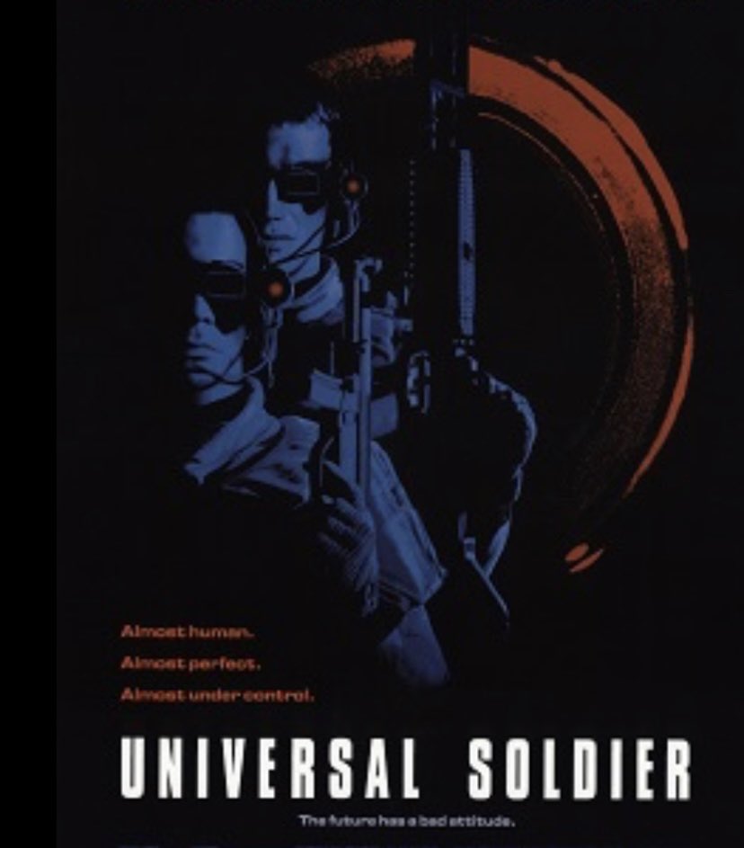 #RemakeAMovie 
#UniversalSoldier (2025) Directed by Anthony & Joe Russo. Screenplay by Dean Devlin, Christopher Markus & Stephen McFeely. 

Chris Evans as Luc Deveraux 
Chris Hemsworth as Andrew Scott 
Sienna Miller as Veronica Roberts