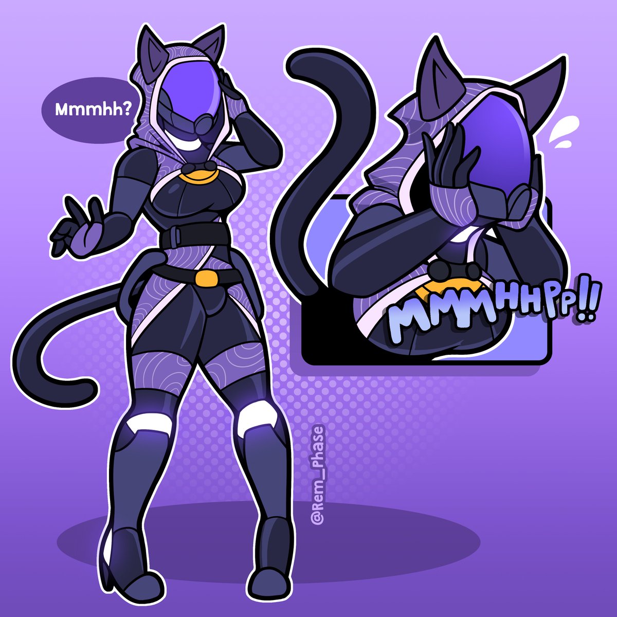 Rem_Phase02's tweet photo. Drone Tali'Zorah!💜💜
Never played mass effect, but this commmish gave me an excuse to draw her, plus I love gals with helmets!! https://t.co/meZlSD06k2