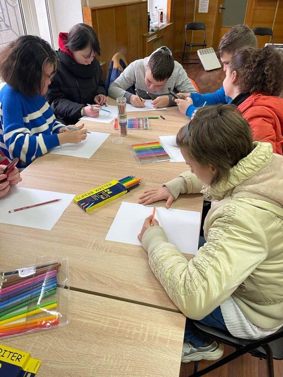 novaukraine's tweet photo. We are proud to partner with Kids of Ukraine (https://t.co/Mdi68iO6wr), an organization dedicated to providing children with  mental health support. To support causes like this, please consider donating: https://t.co/6RpBgWPUOZ

#NovaUkraine #KidsofUkraine #mentalhealthmatters https://t.co/P1hPKgxqdC