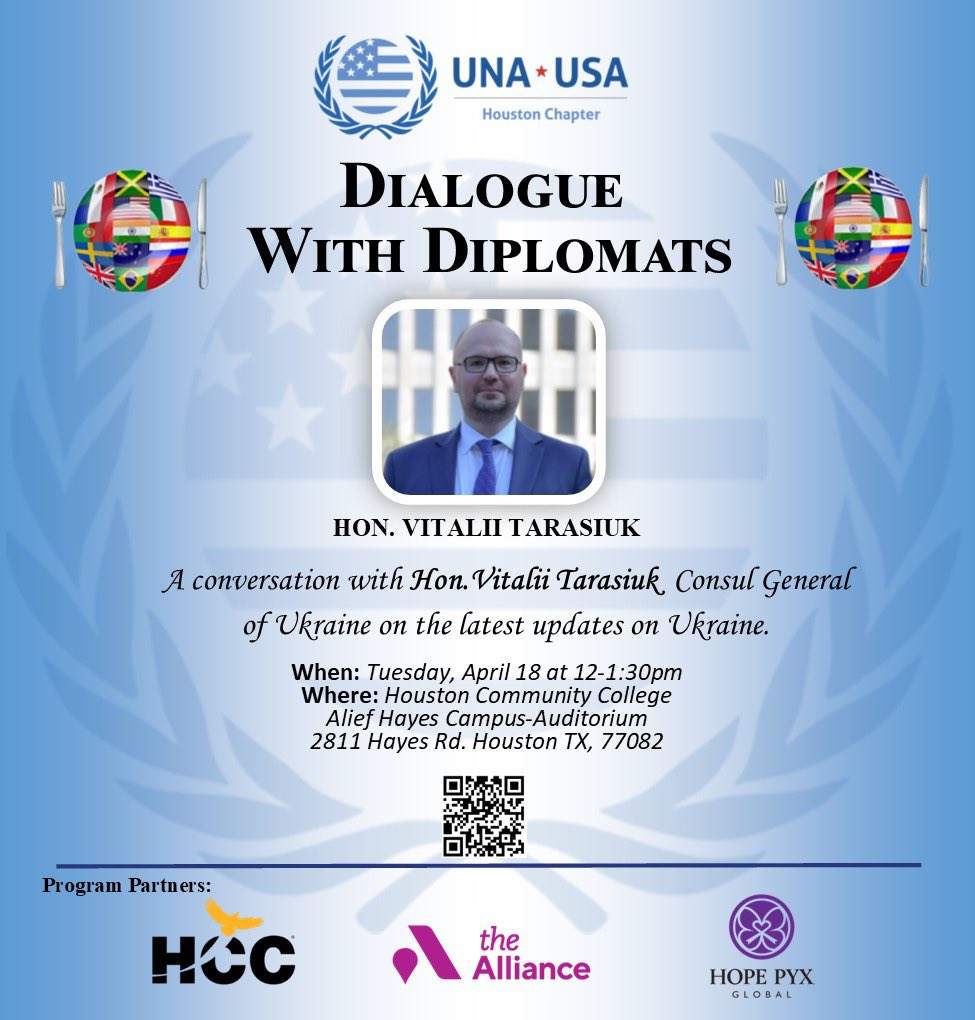 We hope to see you at our next event,
"Dialogue with Diplomats”
Special thanks to our program partners.

bit.ly/DialoguewithDi…
#diplomats #UnitedNations