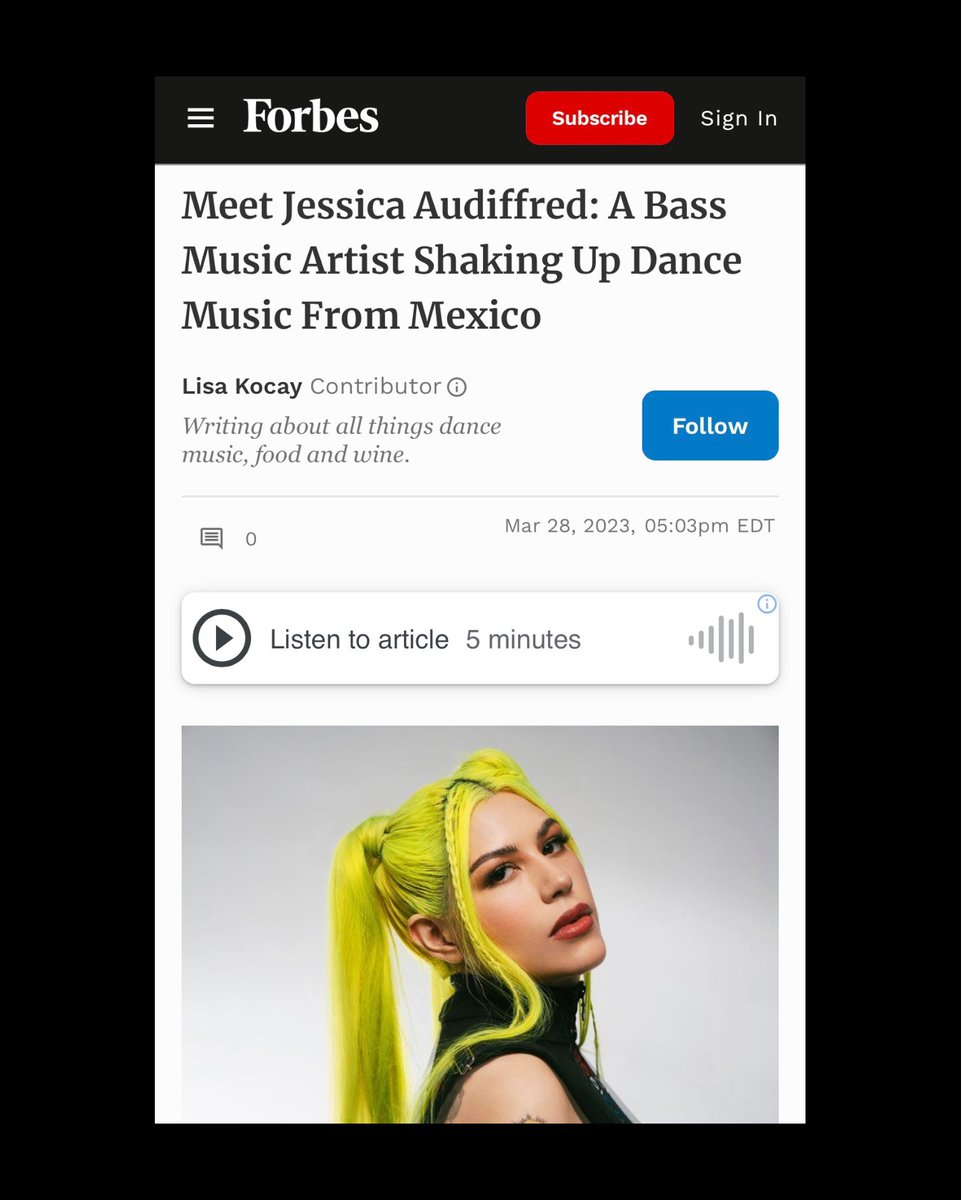 JessicaAudifred's tweet photo. Mama i made it to @Forbes 🍀 https://t.co/3h5oiLzslv