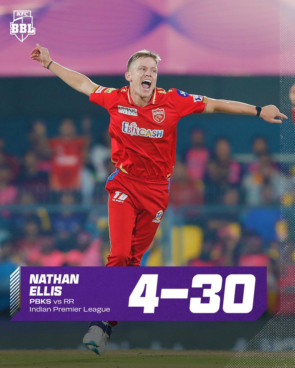This just in: Nathan Ellis is a gun 🤩

📸 BCCI/IPL