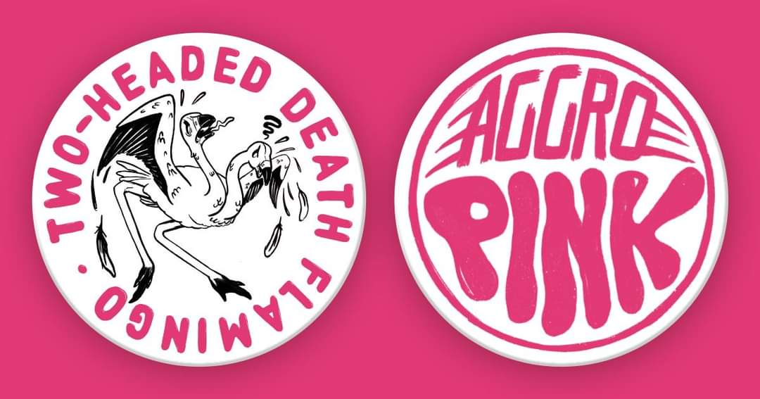 Two-Headed Death Flamingo tweet media