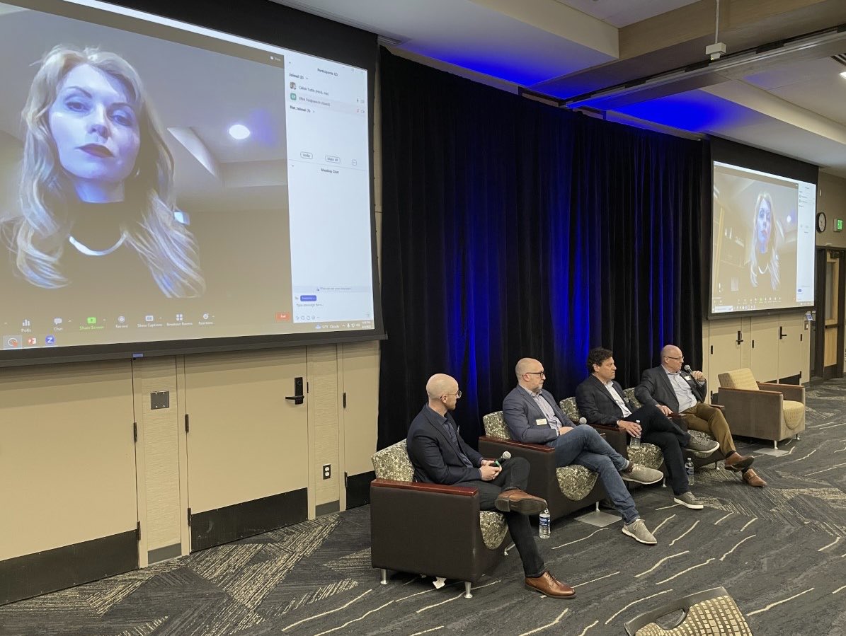 UM_CSIF's tweet photo. Hosting a panel on innovations in funding and financing of infrastructure to support electrification and connected autonomous vehicles in Ann Arbor ⁦@UM_CEE⁩ ⁦@UMichCCAT⁩ ⁦@UMichMcity⁩ ⁦@padriaens⁩ https://t.co/nbmycJz4oM