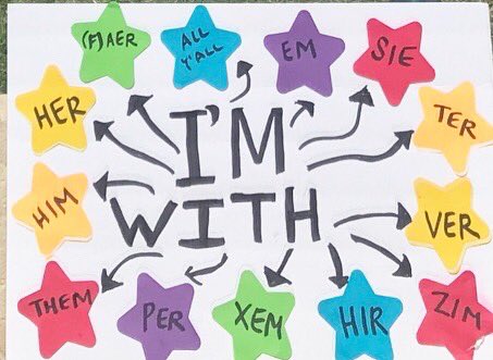 I’m ready to retire these protest signs too for a world that protects and lifts up transgender people, not try to erase them. #ProtectTransKids #transgenderrights #🏳️‍⚧️