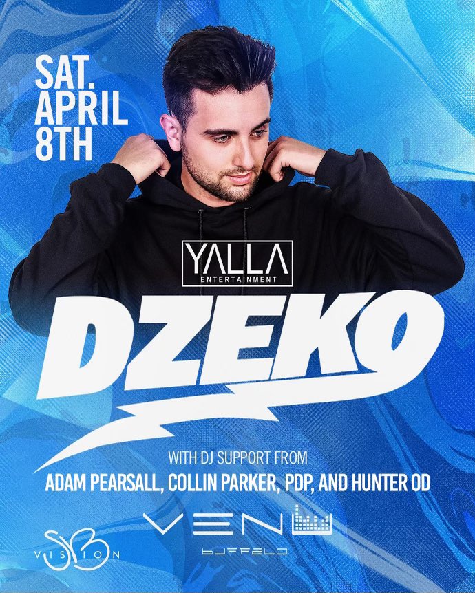 Yeah y’all should pull up and watch me close out <a href="/VenuBuffalo/">VENU</a> this sat for this absolute legend <a href="/Dzekomusic/">DZEKO</a> tickets -> get-in.com/en/Dzekobuffal…