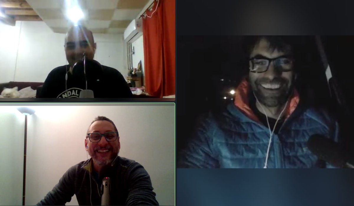 babelinfinito's tweet photo. Hoy también se grabó podcast...
Y en condiciones muy particulares.
#EPQF https://t.co/8pmfBe88HS